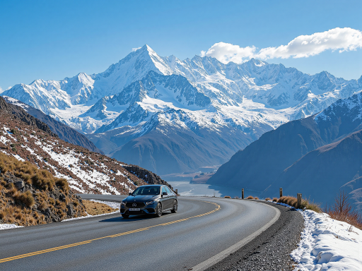 新西兰国旗，蓝色背景，南十字星座，显示新西兰签证服务图标